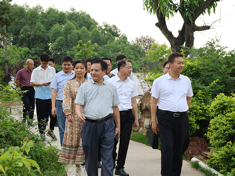  桂平市市长黄德佳等领导到我校指导工作丨 米兰online(中国)