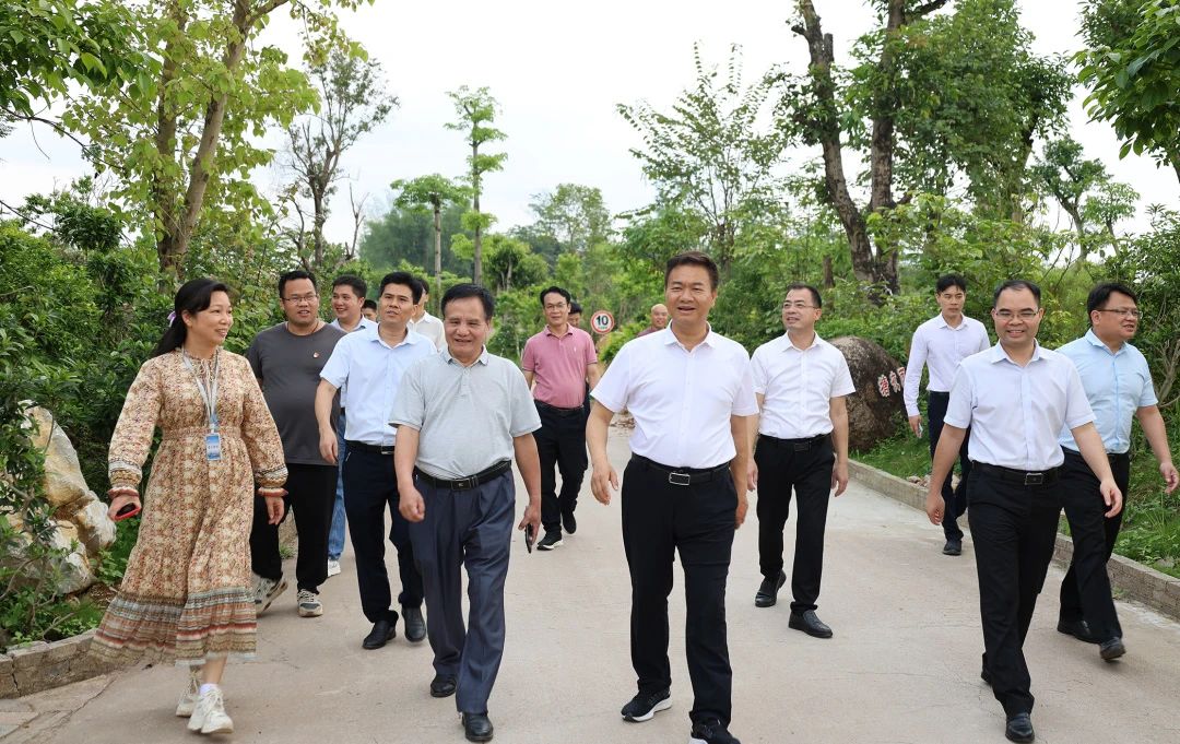 桂平市市长黄德佳等领导到我校指导工作 丨 米兰online(中国)